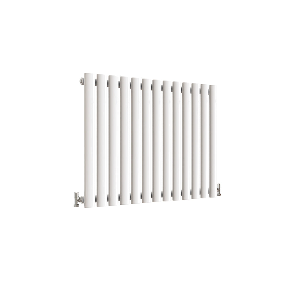 Modern Splash Oval Column White Radiator NZ6-13-1T