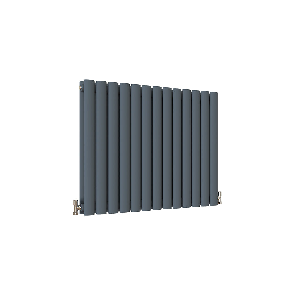 Modern Splash Oval Column Anthracite Radiator NZ6-13-2N