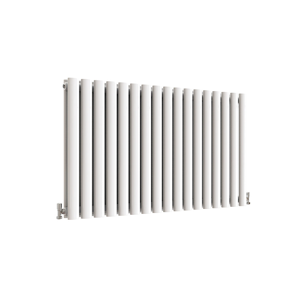 Modern Splash Oval Column White Radiator NZ6-17-2T