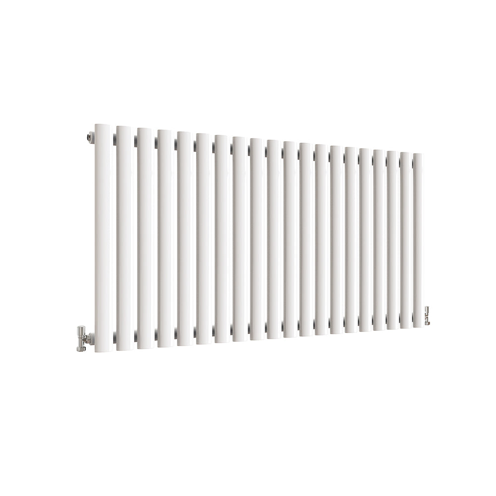 Modern Splash Oval Column White Radiator NZ6-20-1T