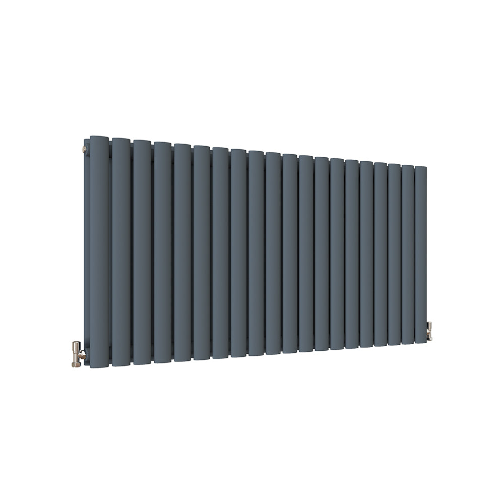 Modern Splash Oval Column Anthracite Radiator NZ6-20-2N