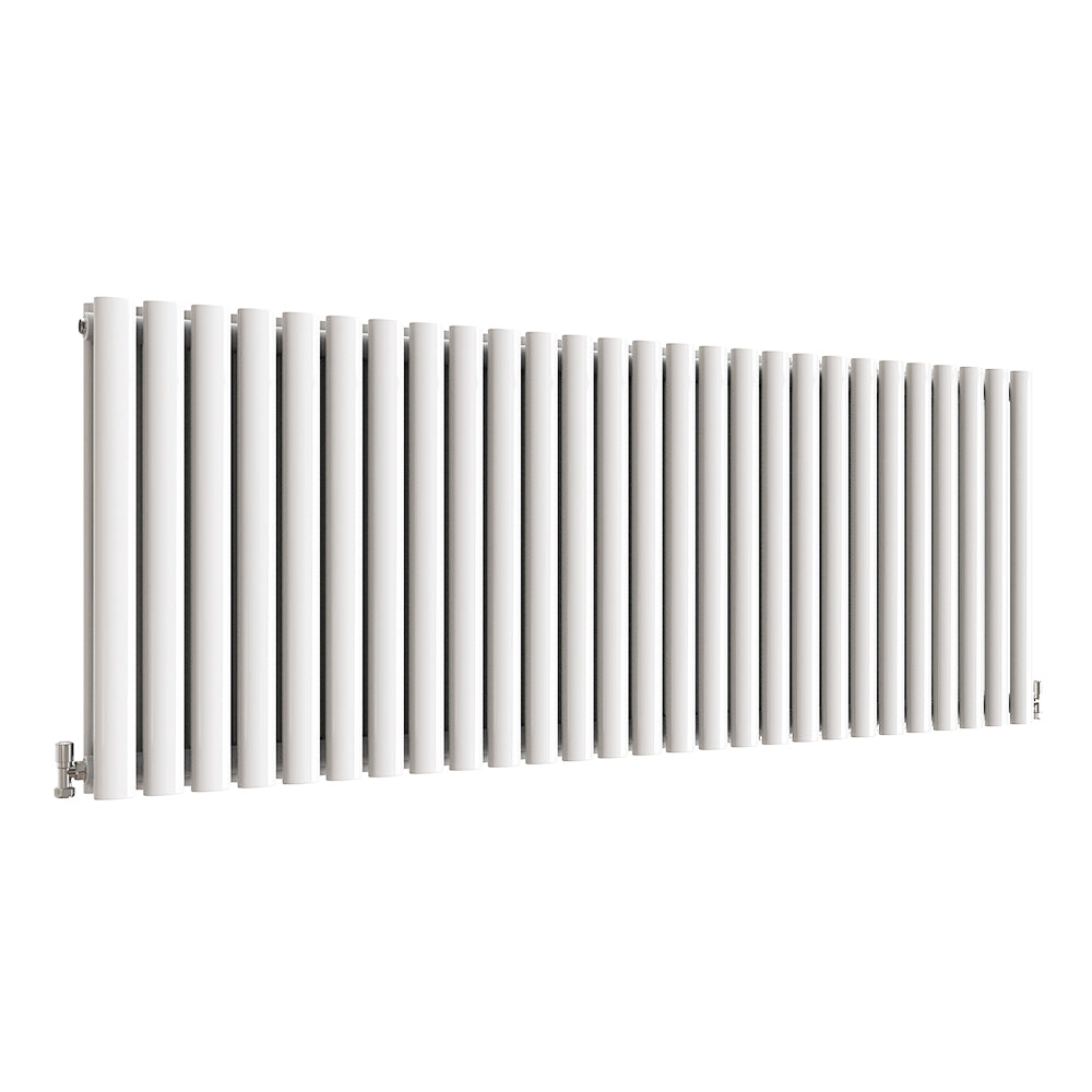 Modern Splash Oval Column White Radiator NZ6-27-2T