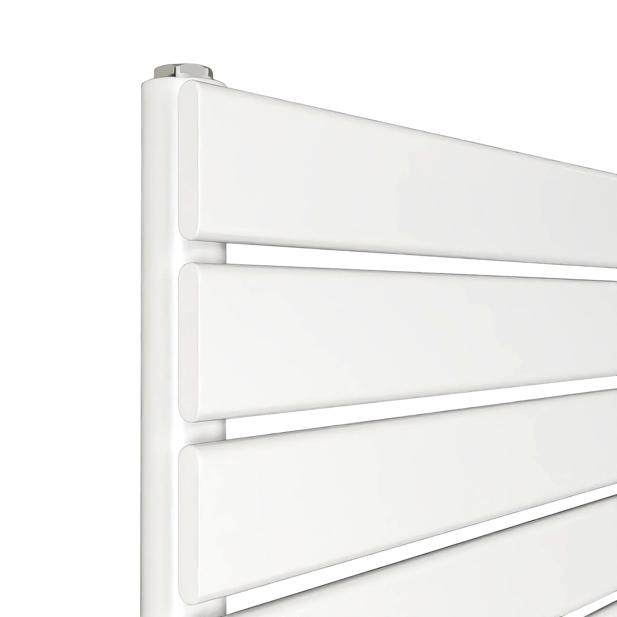 Modern Splash White Horizontal Flat Panel Radiator 612x1200mm Double