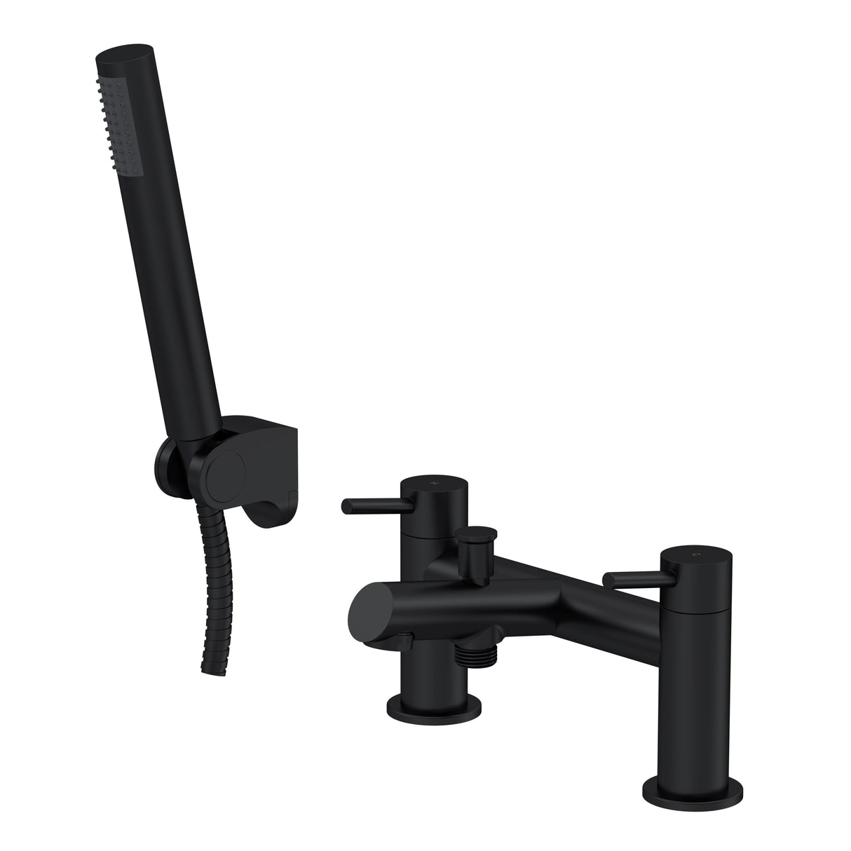 Modern Splash choice Navala Matt Black Bath Shower Mixer