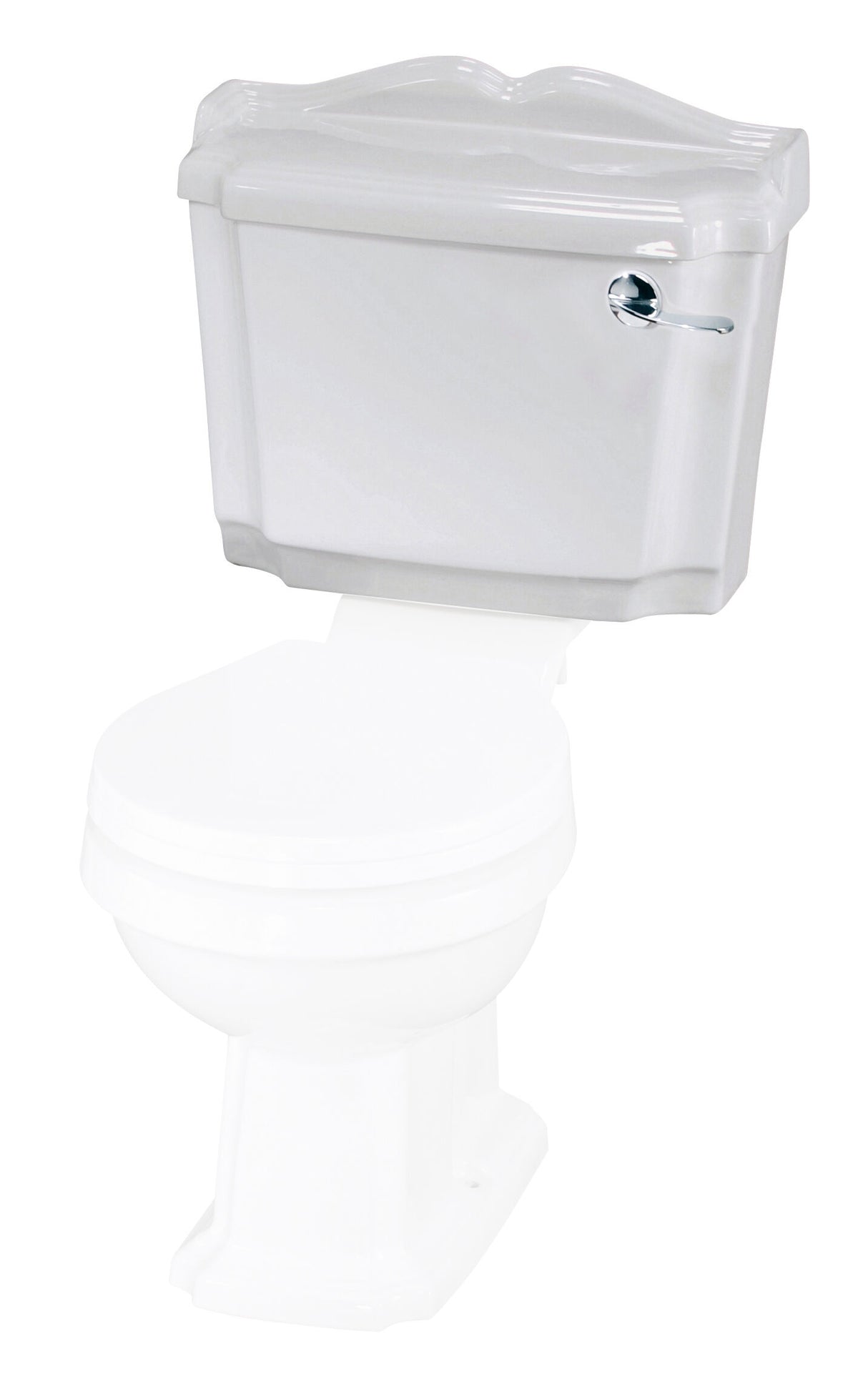 Modern Splash Legend Cistern With Chrome Handle