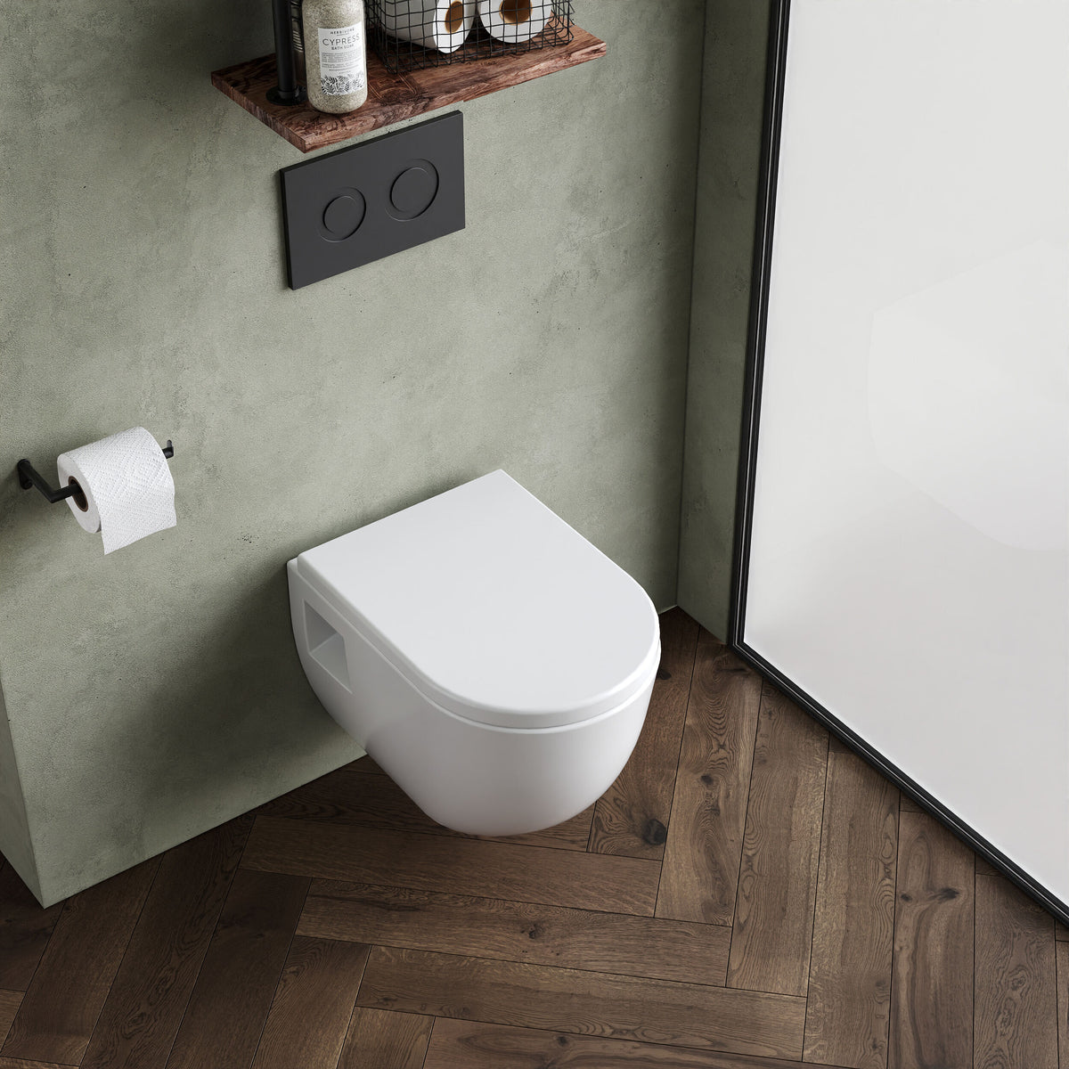 Modern Splash Wall Hung Pan