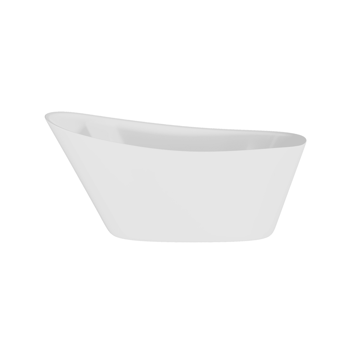 Modern Splash Moment 1500mm Freestanding Slipper Bath With Legs And Waste