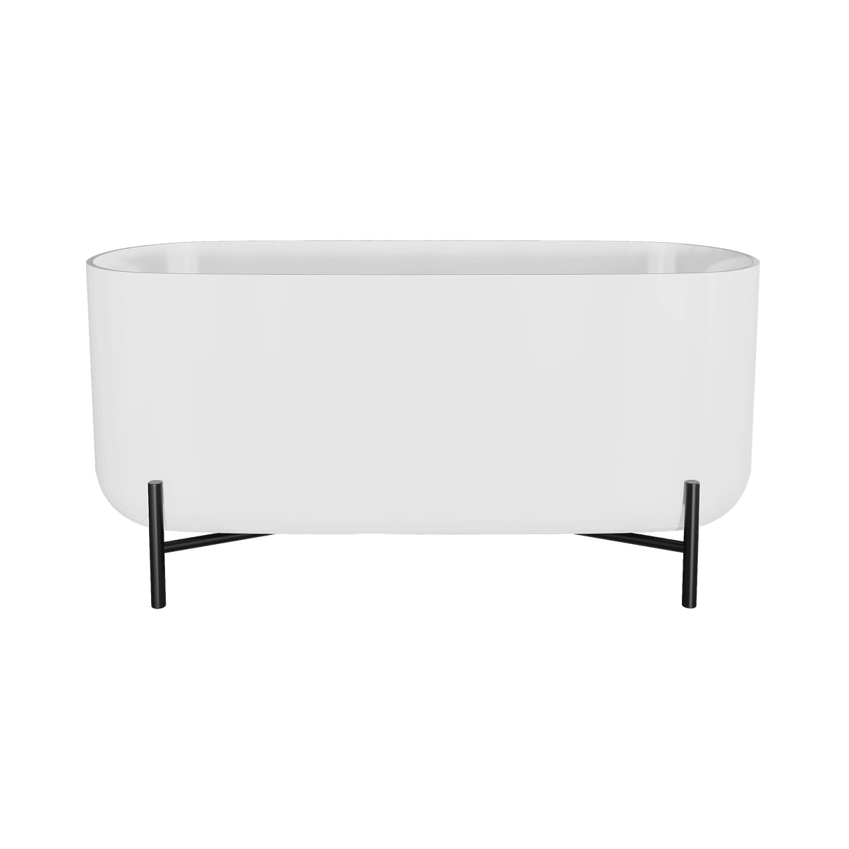 Modern Splash Elevated 1700mm Freestanding Bath With Legs And Waste