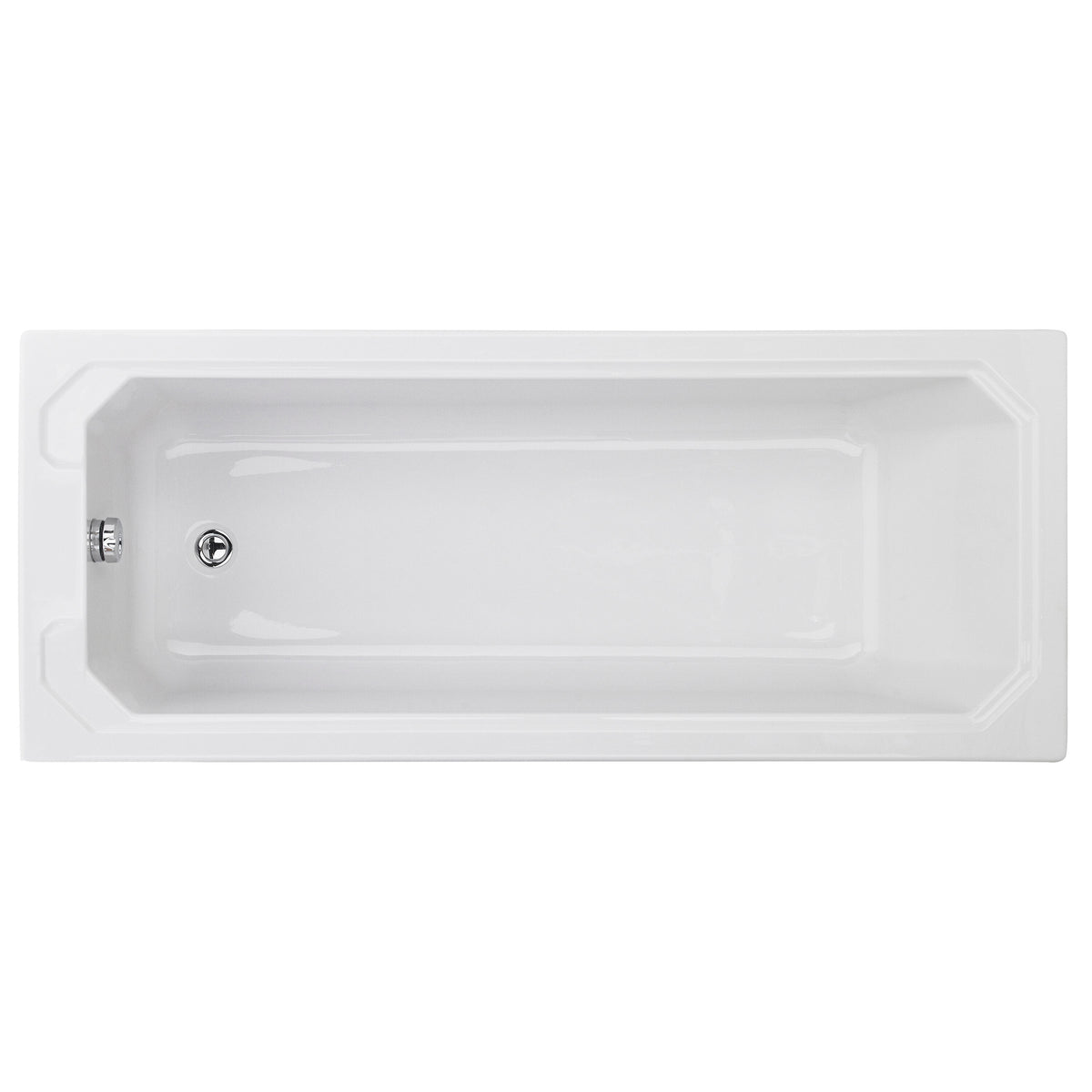 Modern Splash Ascott 1700mm x 700mm Single Ended Straight Bath