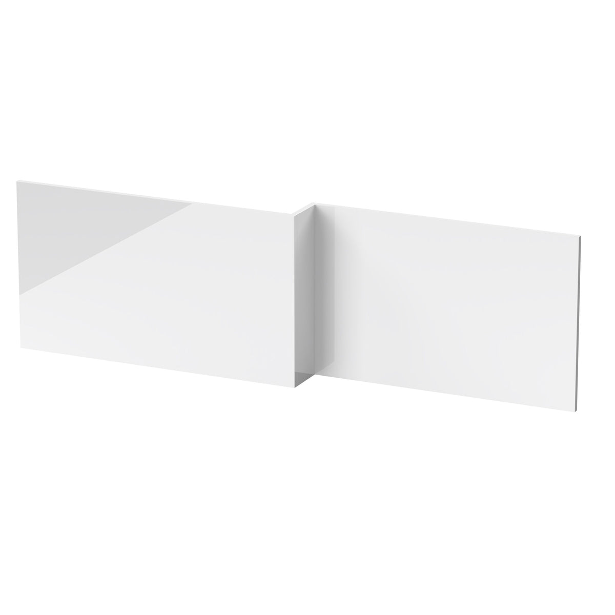 Modern Splash 1700mm Square PVC Shower Bath Side Panel Waterproof