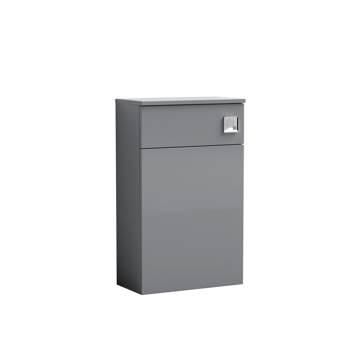 Modern Splash 500mm Satin Grey Floor Standing WC Unit