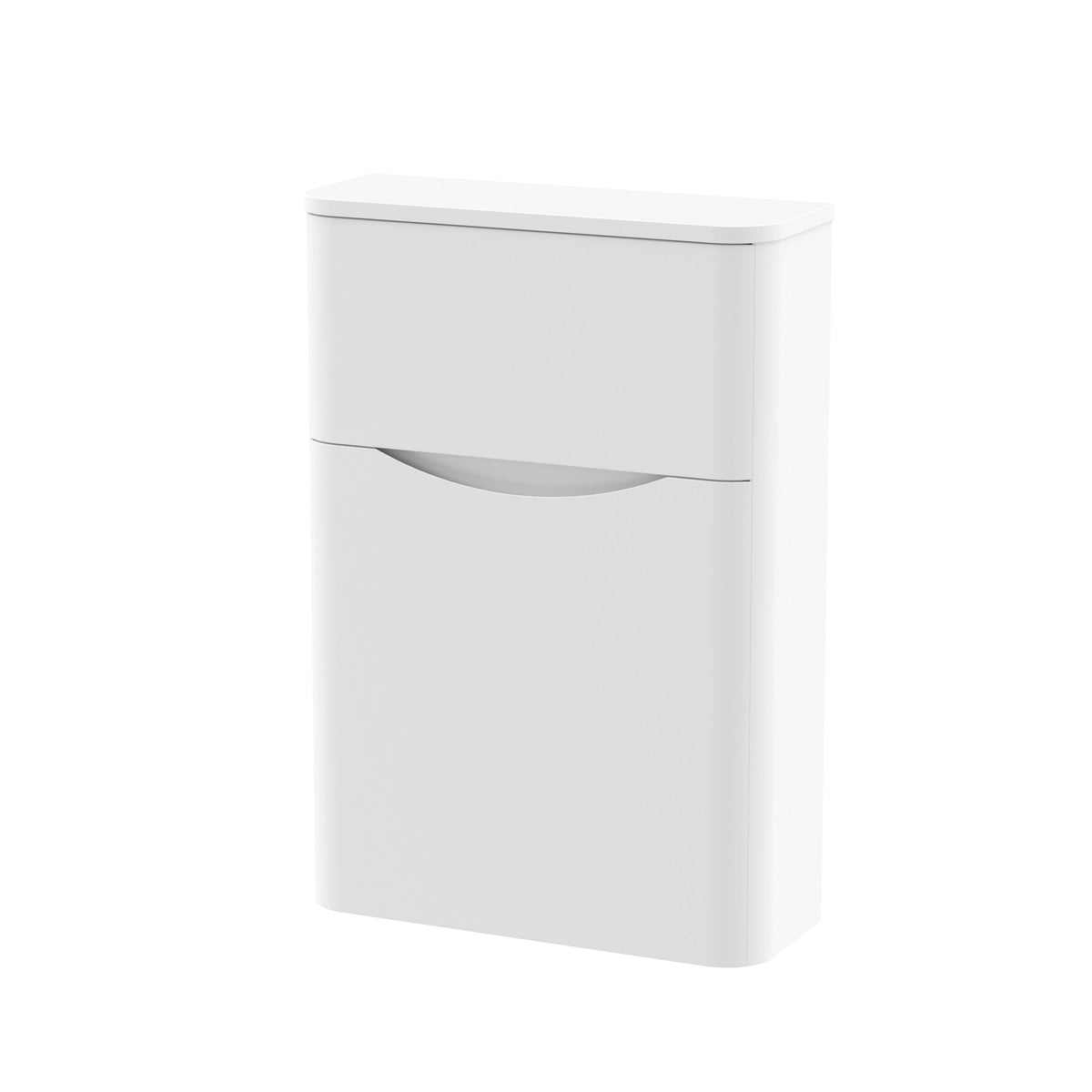 Modern Splash 550mm Satin White Floor Standing WC Unit