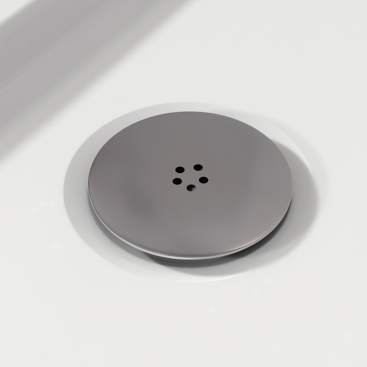 Chrome 90mm Round Fast Flow Shower Waste