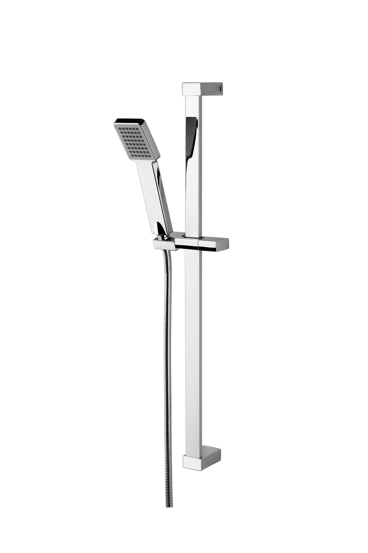 Modern Splash Chrome Shower Slide Rail Kit