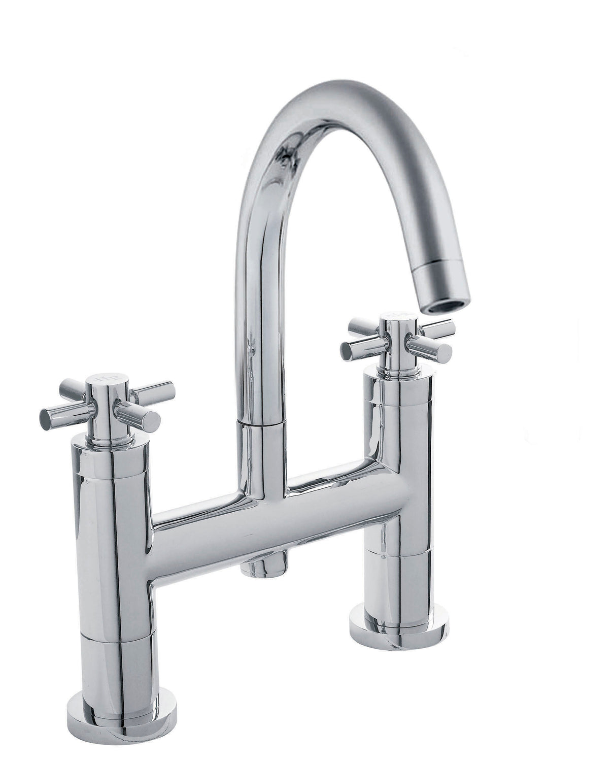 Hudson Reed Chrome Tec Crosshead Bath Filler