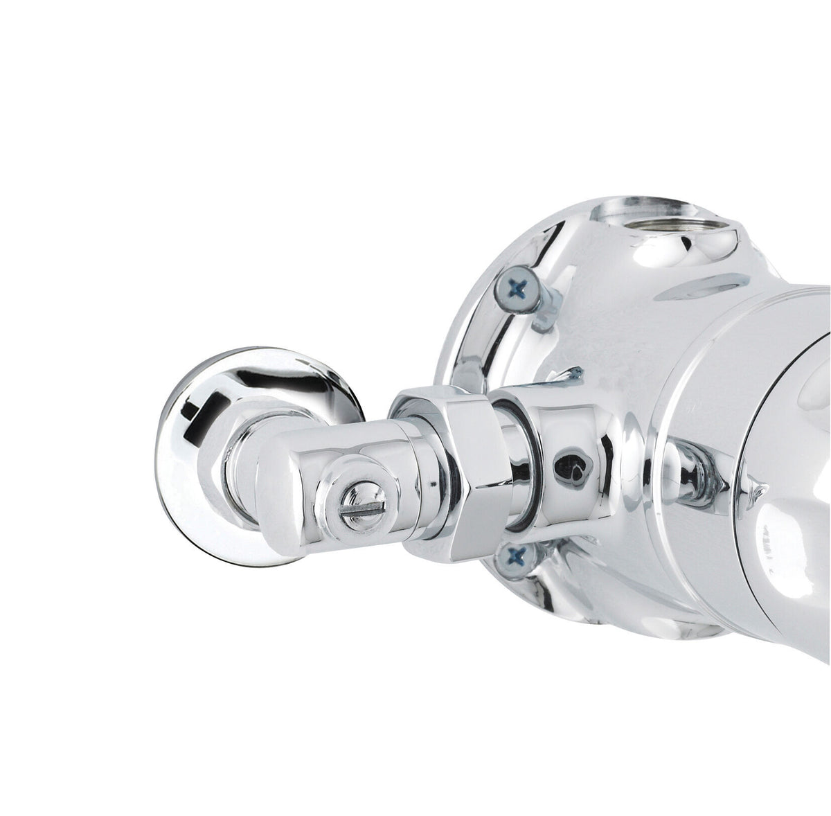 Modern Splash Chrome Shower Valve Commercial Isolation Elbows