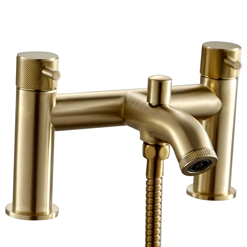 Trisen Verdura Brushed Brass Bath Shower Mixer