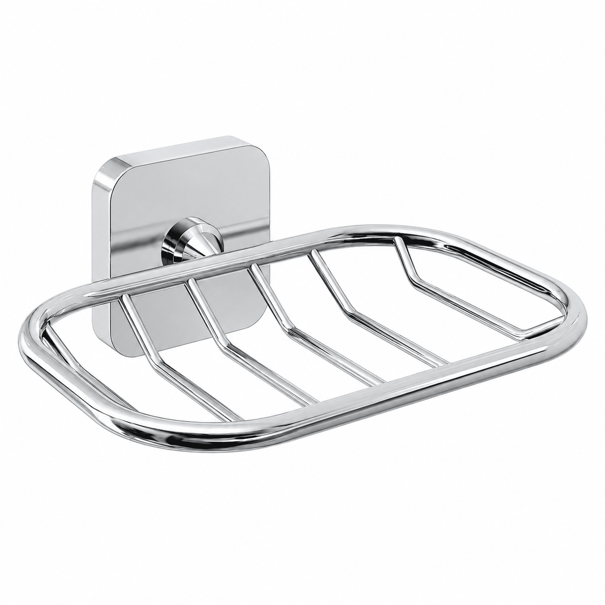 Trisen Chrome Soap Basket