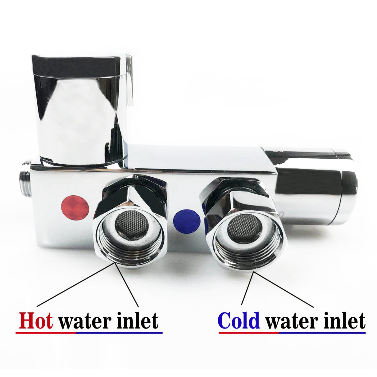 Modern Splash Thermostatic Shower Mixer