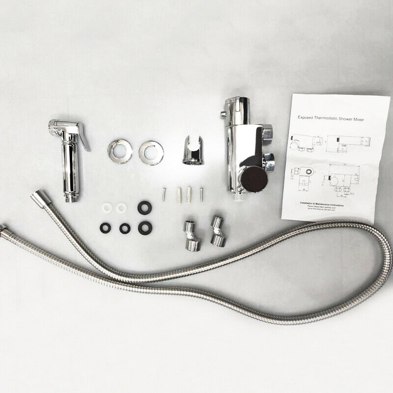 Modern Splash Thermostatic Shower Mixer