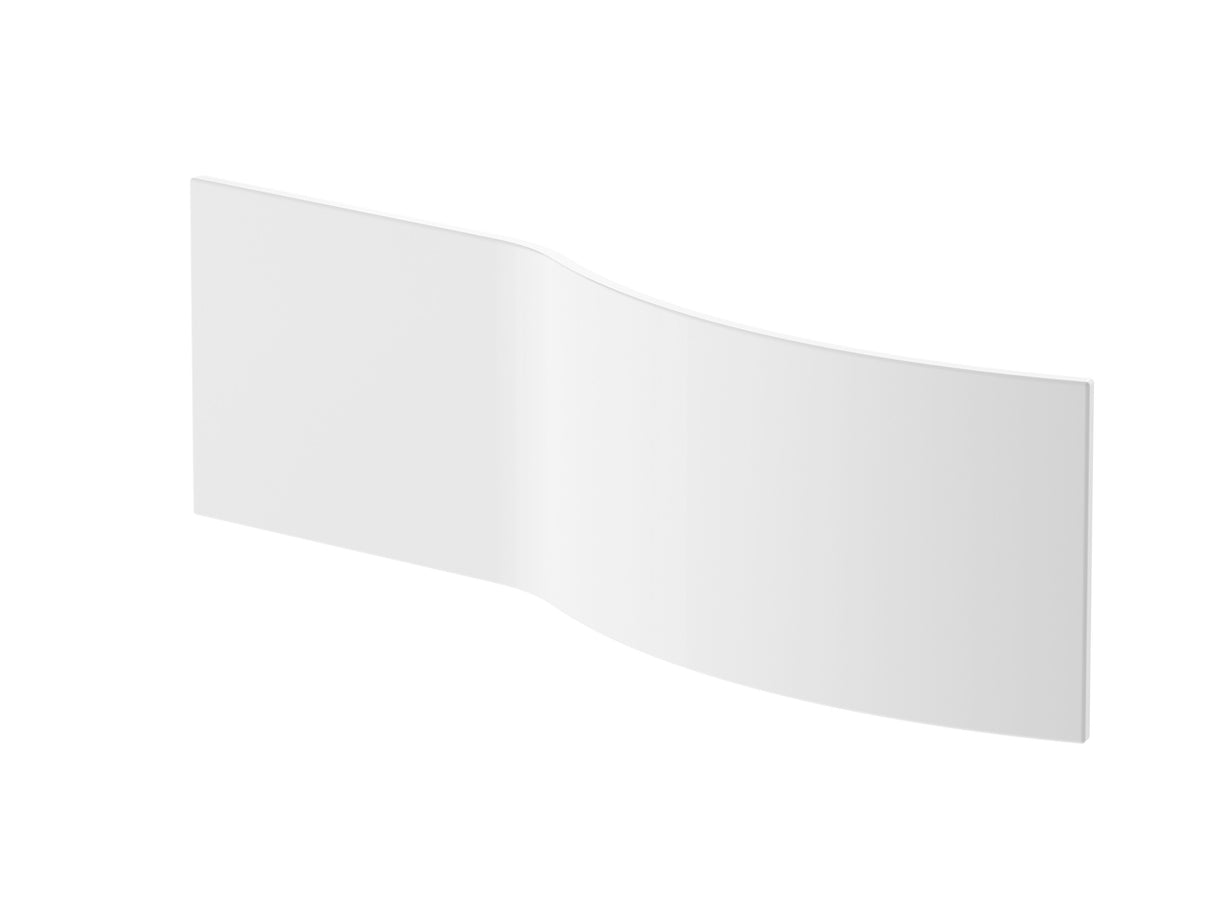 Modern Splash 1700mm Acrylic B-Shaped Shower Bath Front Panel