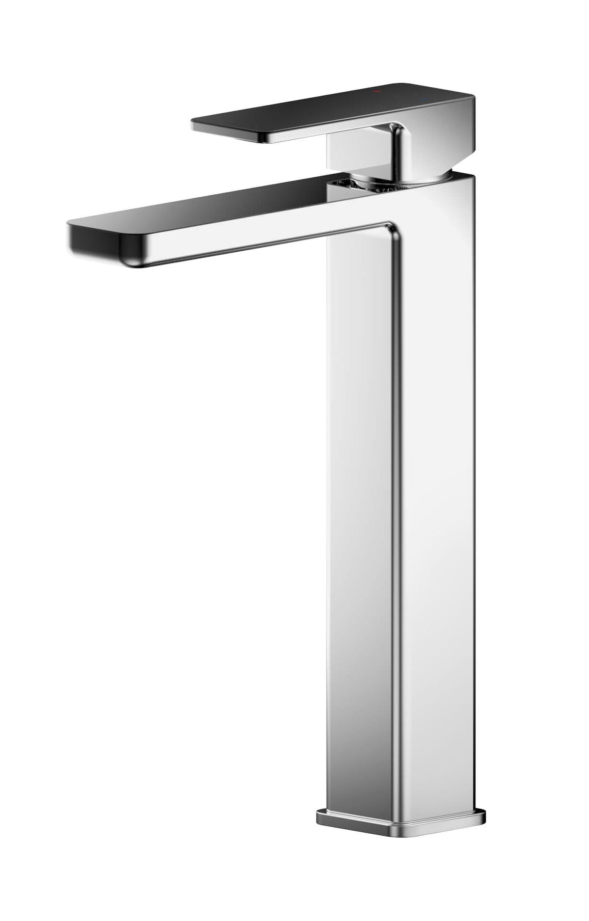 Modern Splash Chrome High Rise Mono Basin Mixer
