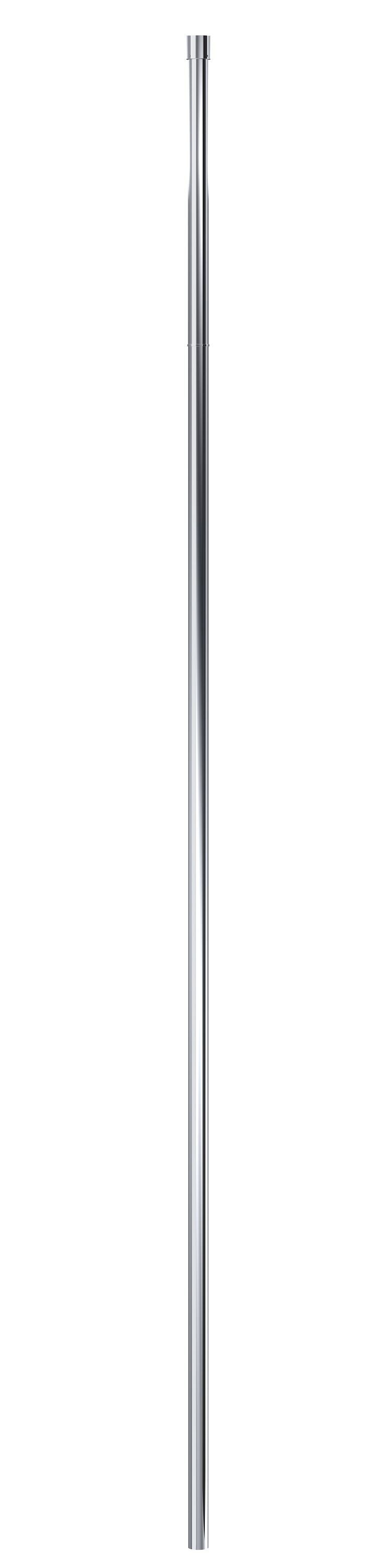 Chrome 3000mm Wetroom Screen Ceiling Post