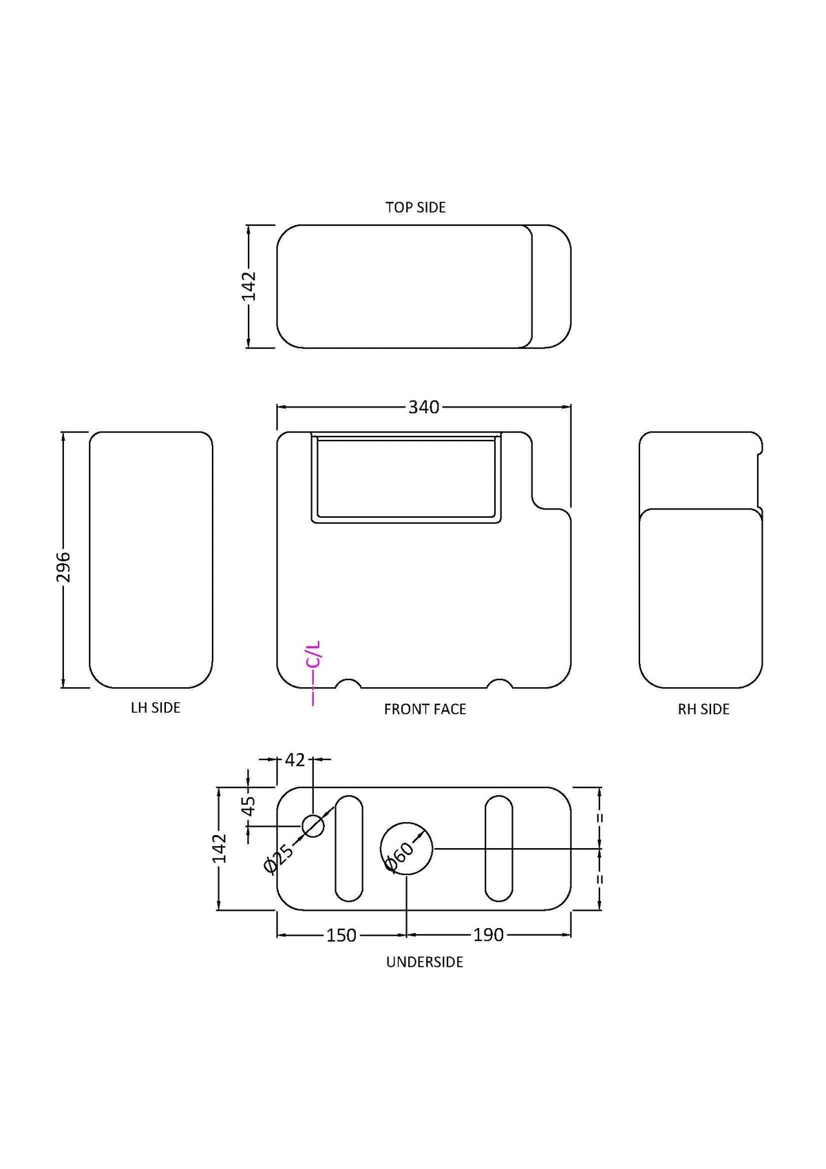 Modern Splash Toilet White Dual Flush Bottom Inlet Concealed Cistern