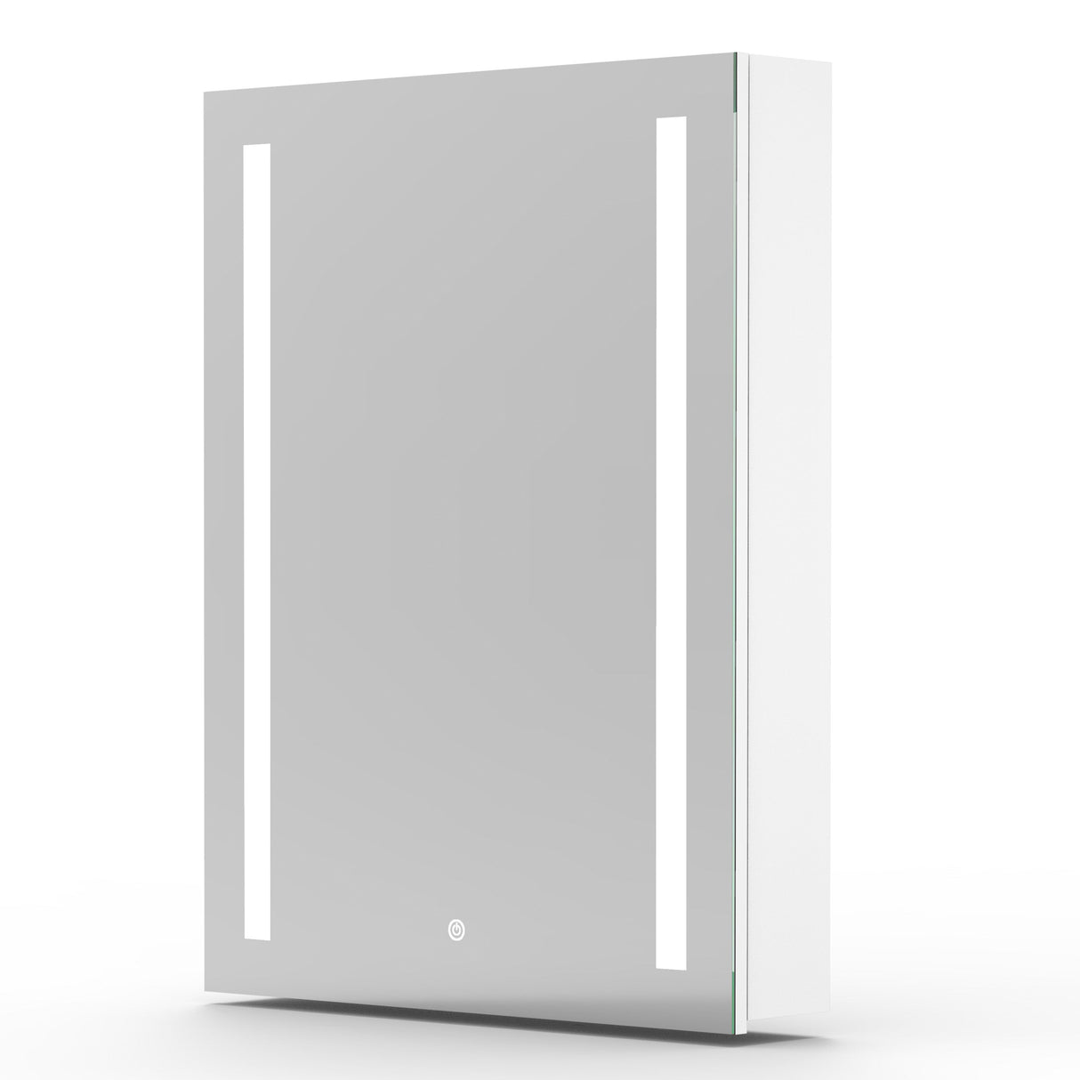 Modern Splash LED Rectangle Mirror