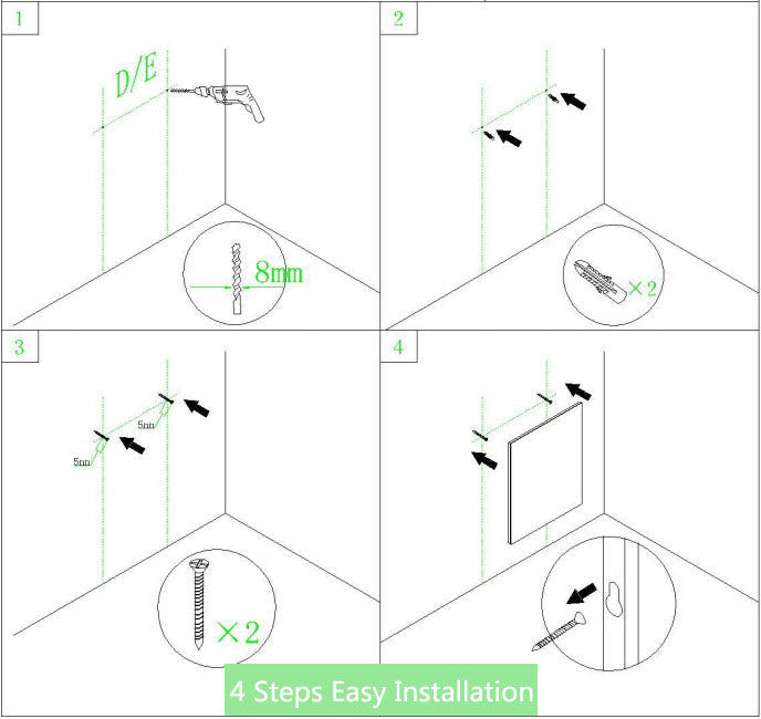 Modern Splash LED Rectangle Mirror-BM-1401C