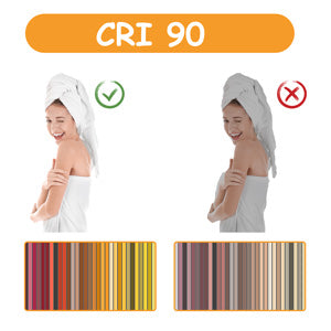 Modern Splash LED Rectangle Mirror