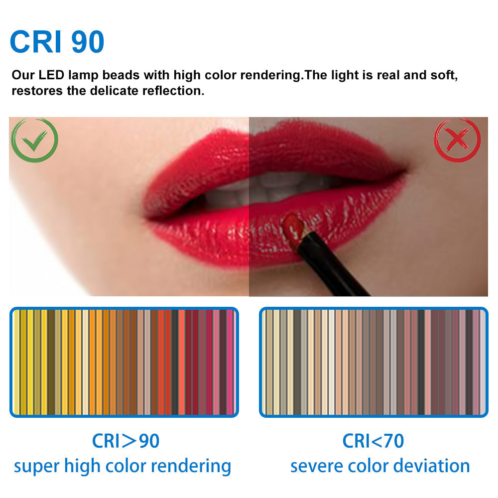 Modern Splash LED Round Mirror-BM-HD1701-L