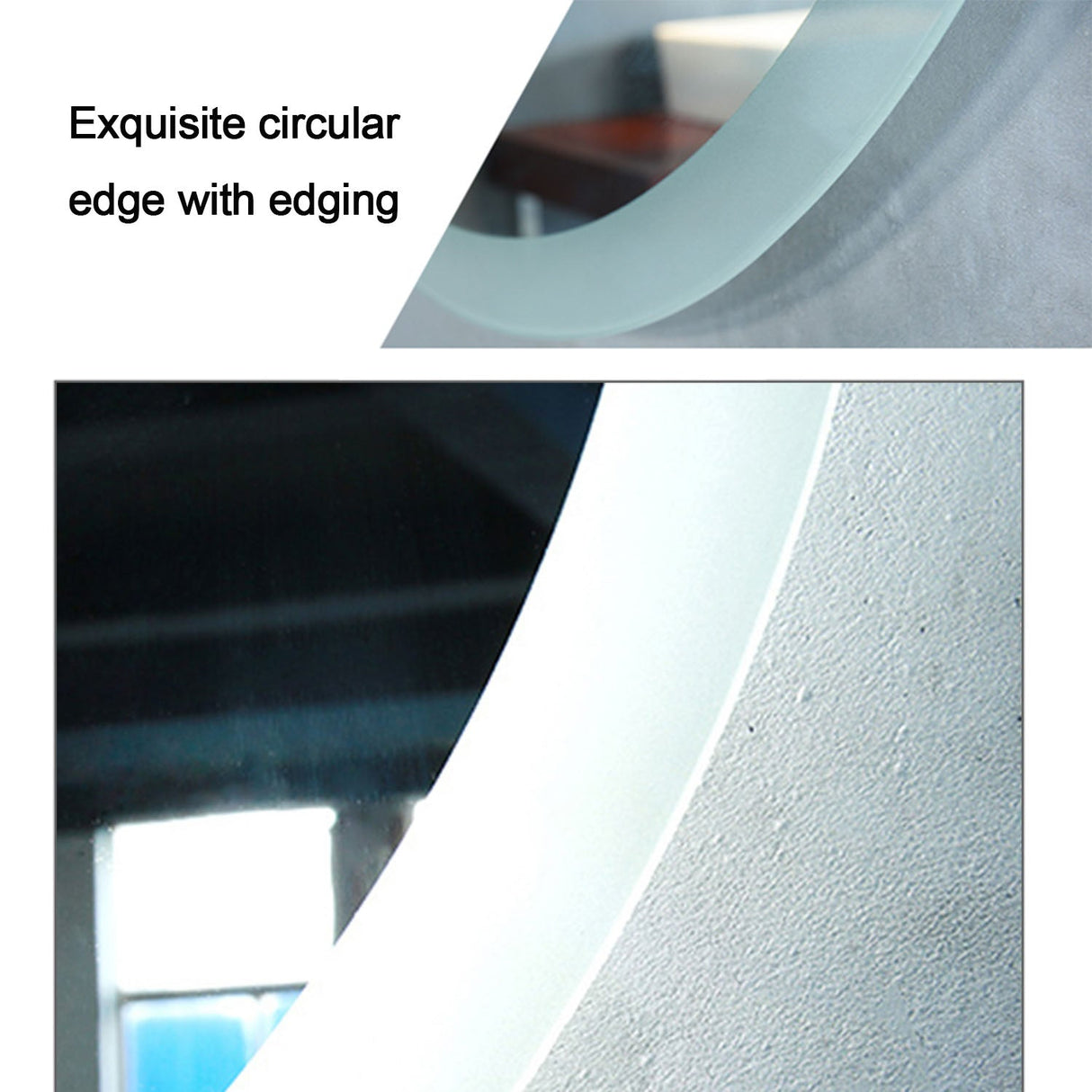 Modern Splash LED Round Mirror-BM-HD1701-L