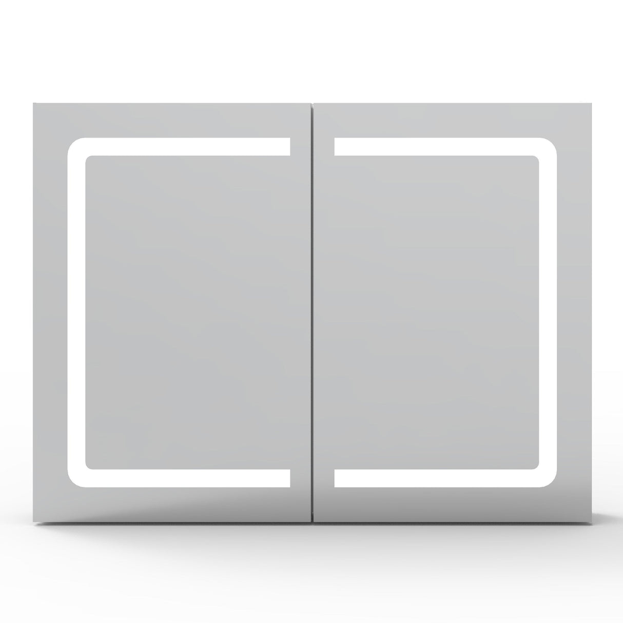 Modern Splash LED Rectangle Mirror-BMG-KC32