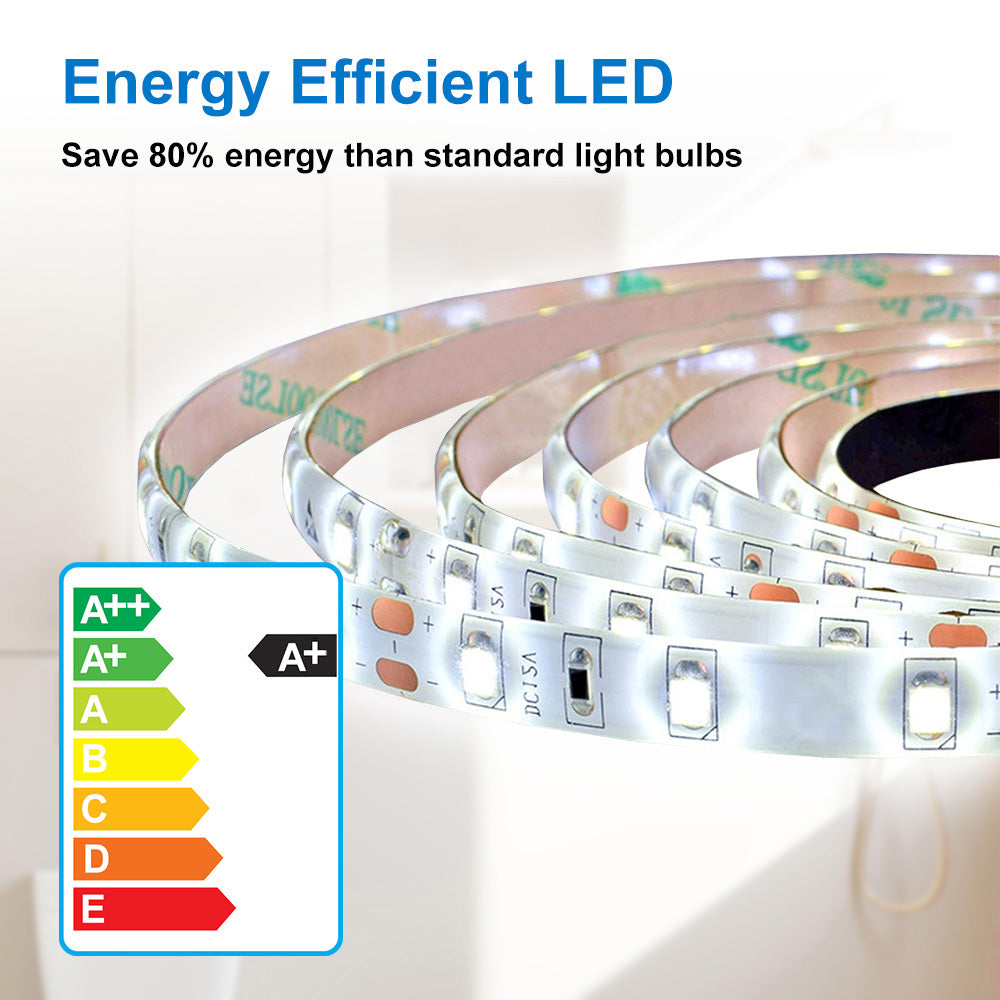 Modern Splash LED Rectangle Mirror