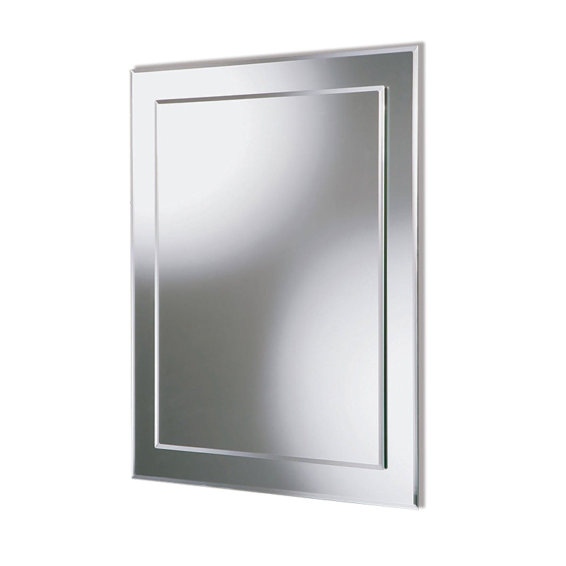 Modern Splash Rectangle Mirror