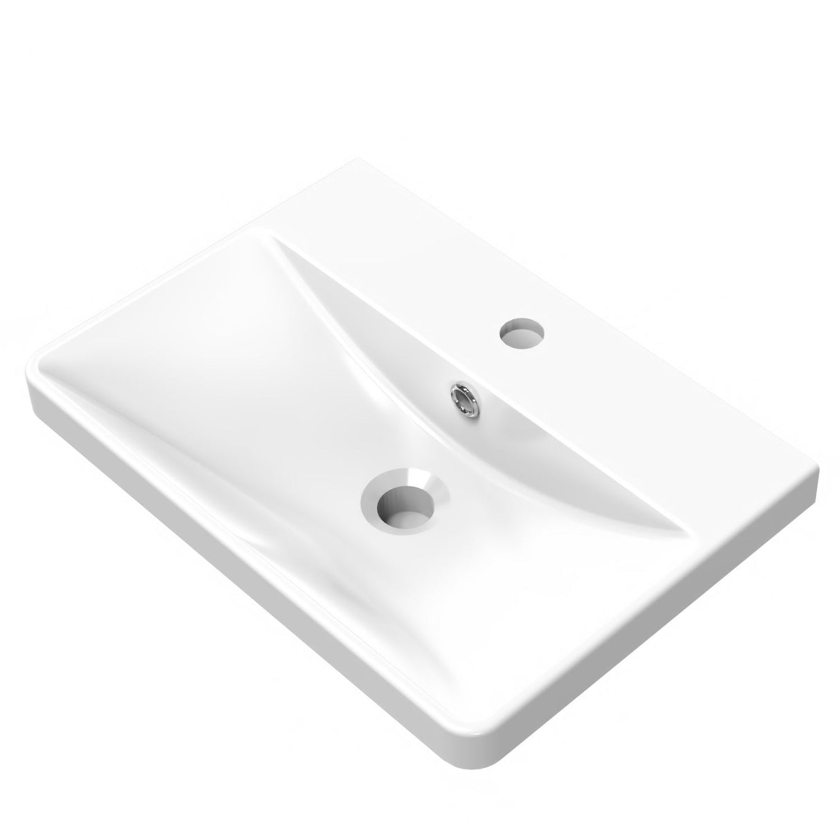 Modern Splash White Oak Vanity Units