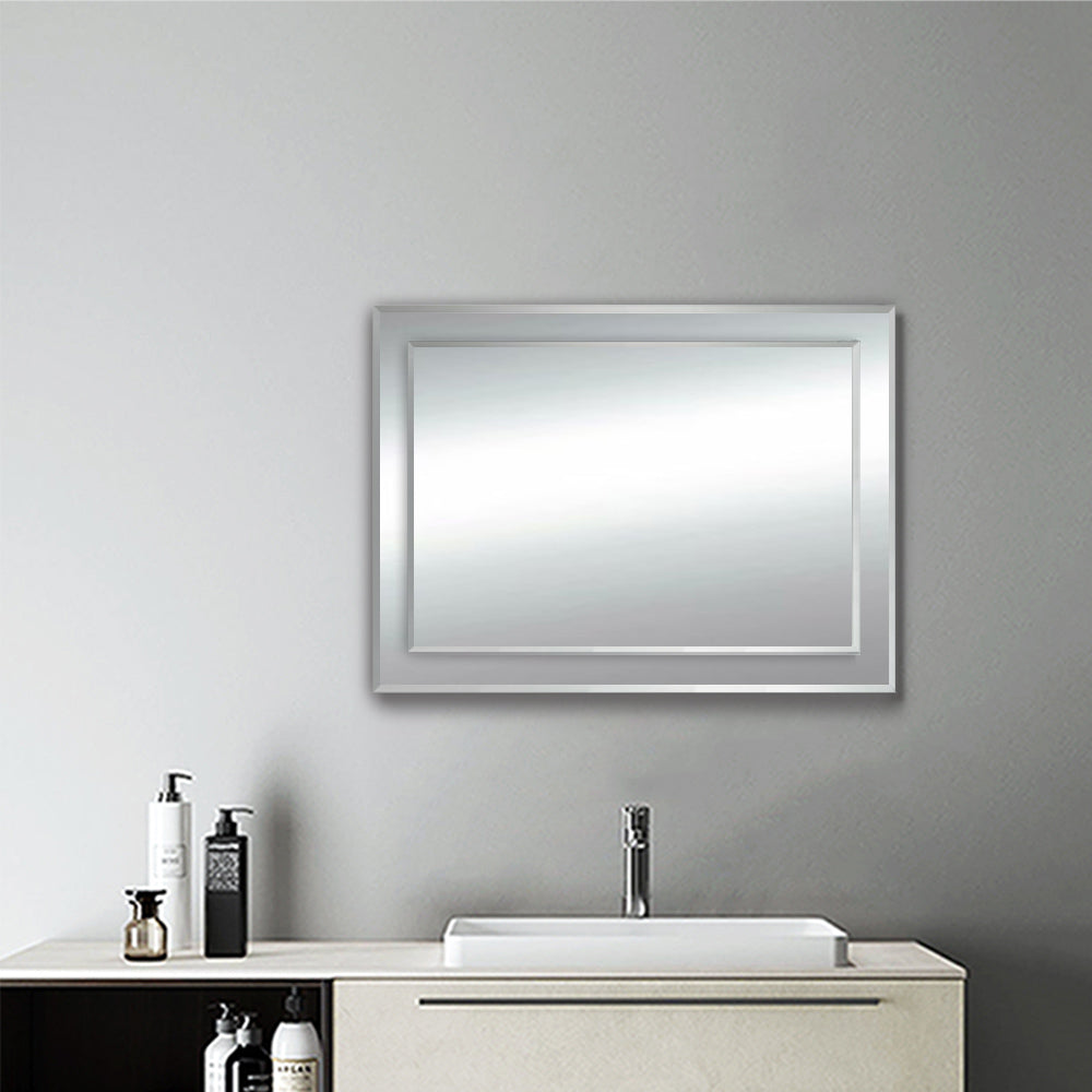 Modern Splash Rectangle Mirror