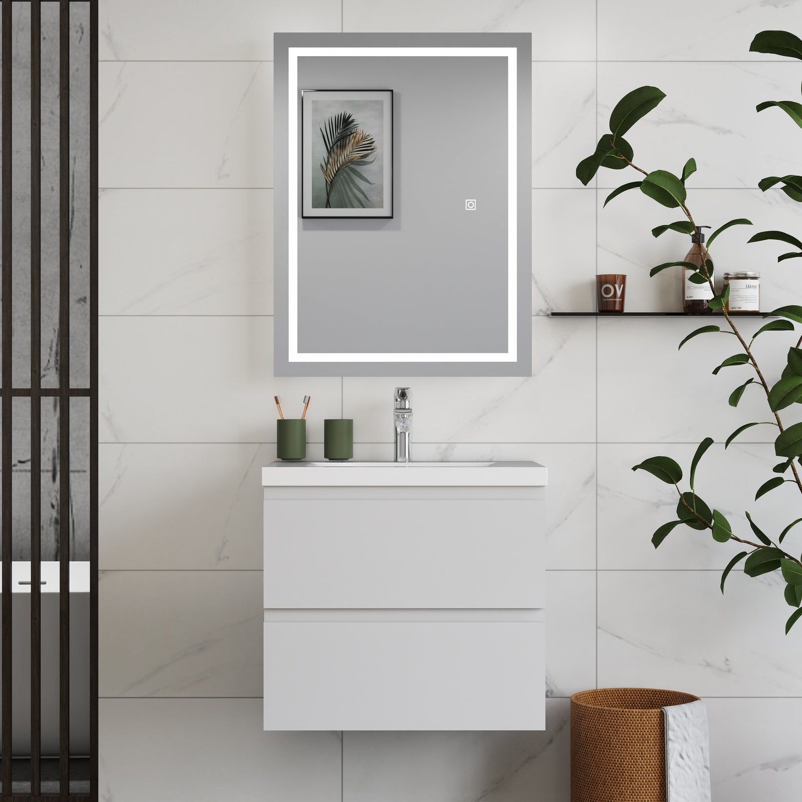Modern Splash bathroom vanity unit MD-234A — clean, well-organised storage for a calmer morning routine