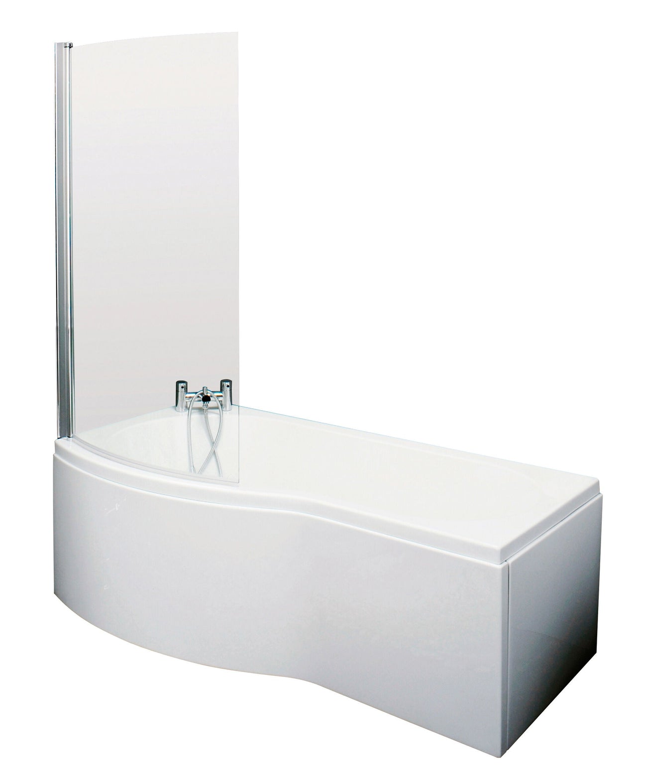 Bath with screen