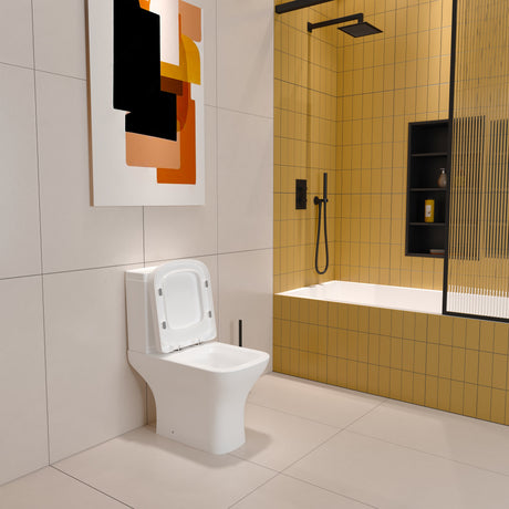 Modern Splash Wall Toilet White-TO-A052+TO-B052