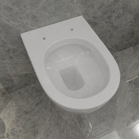 Modern Splash Wall Hung Toilet Whit-TO-085