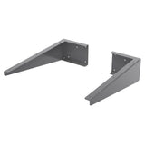 Dark Grey Shelf Support Brackets