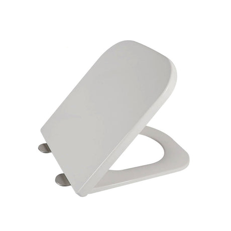 Modern Splash Square Wall Hung Toilet - Installed Bathroom View