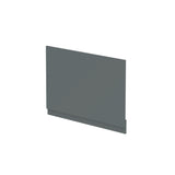 Modern Splash  700mm Matt Grey Waterproof End Bath Panel