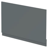 Modern Splash  800mm Matt Grey Waterproof End Bath Panel