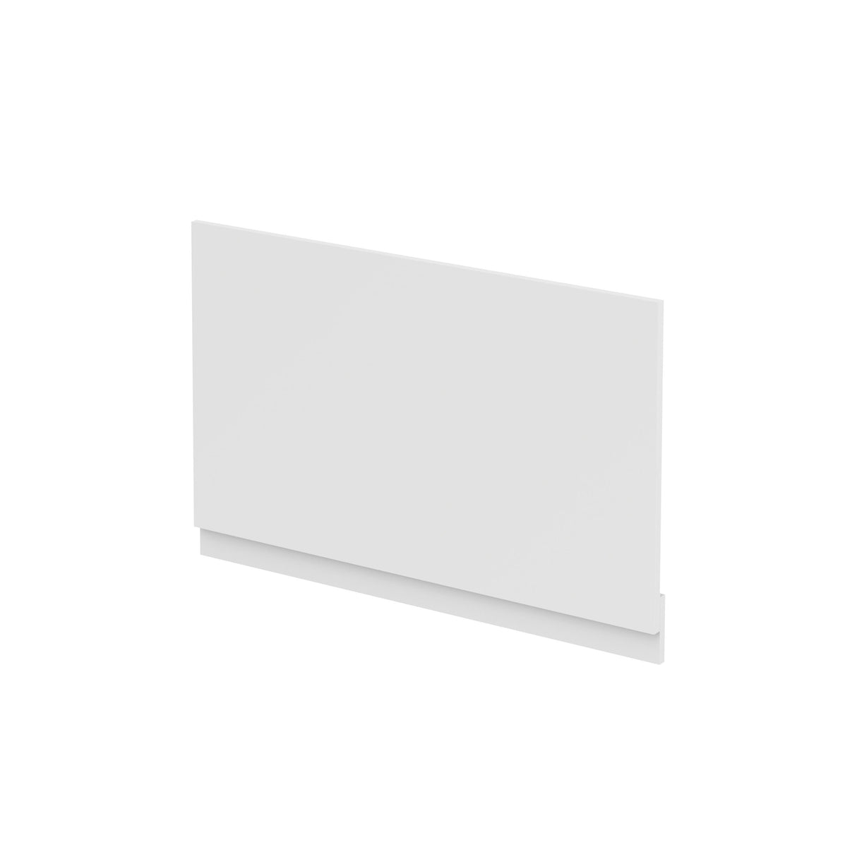 Modern Splash  900mm White Gloss Waterproof End Bath Panel