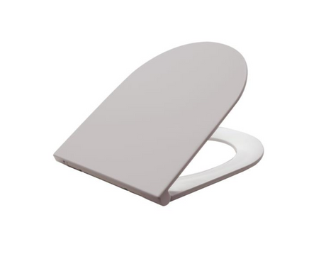Modern Splash Rimless Wall Hung Toilet - Installed Bathroom View