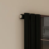 Modern Splash Vertical Oval Column Mirror Radiator 1800x499mm Single