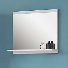 Modern Splash LED Rectangle Mirror